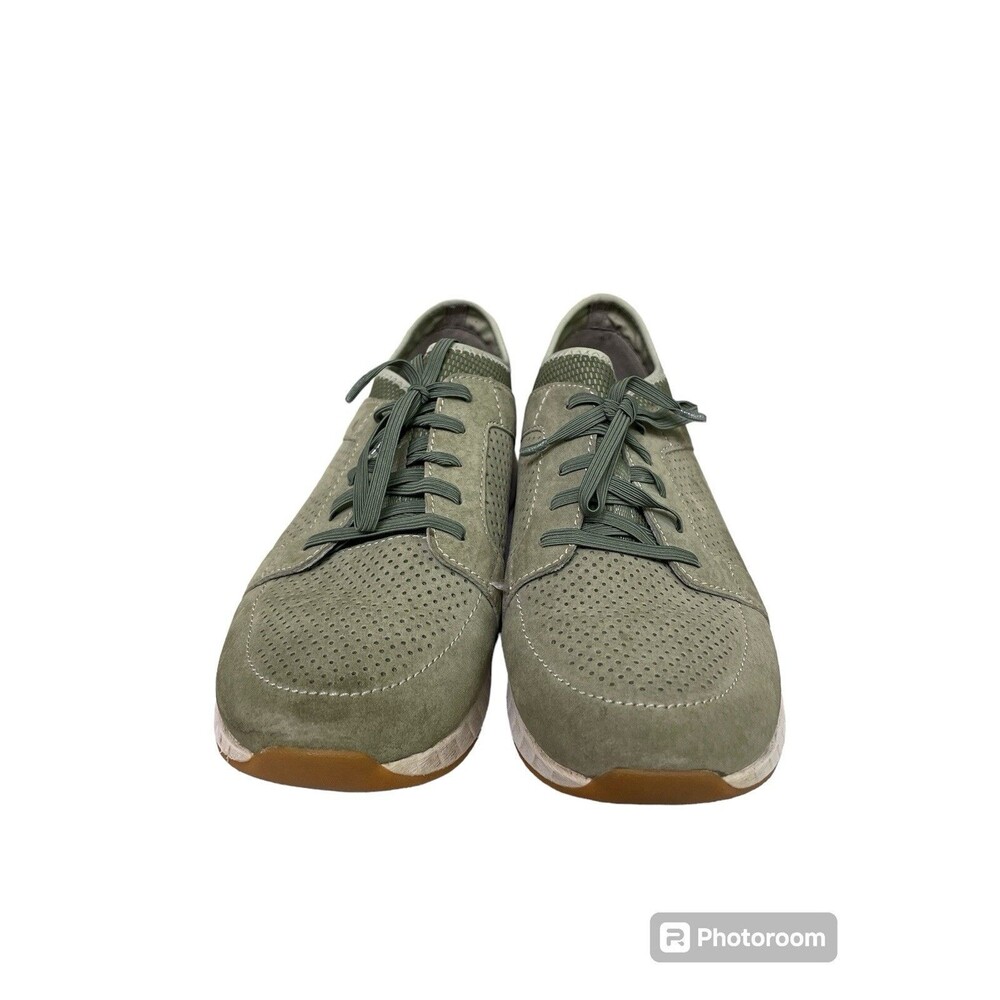 Dansko Cozette Shoes Womens EU 36/US 6 Green Suede Workwear Athleisure Sneakers - Picture 2 of 6